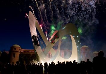 Goodwood 2012 Sculpture Unveiling and Fireworks